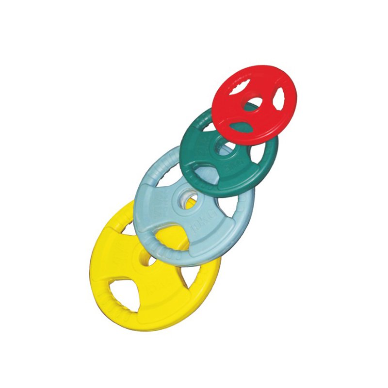 COLOURED-RUBBER-COATED-OLYMPIC-PLATES